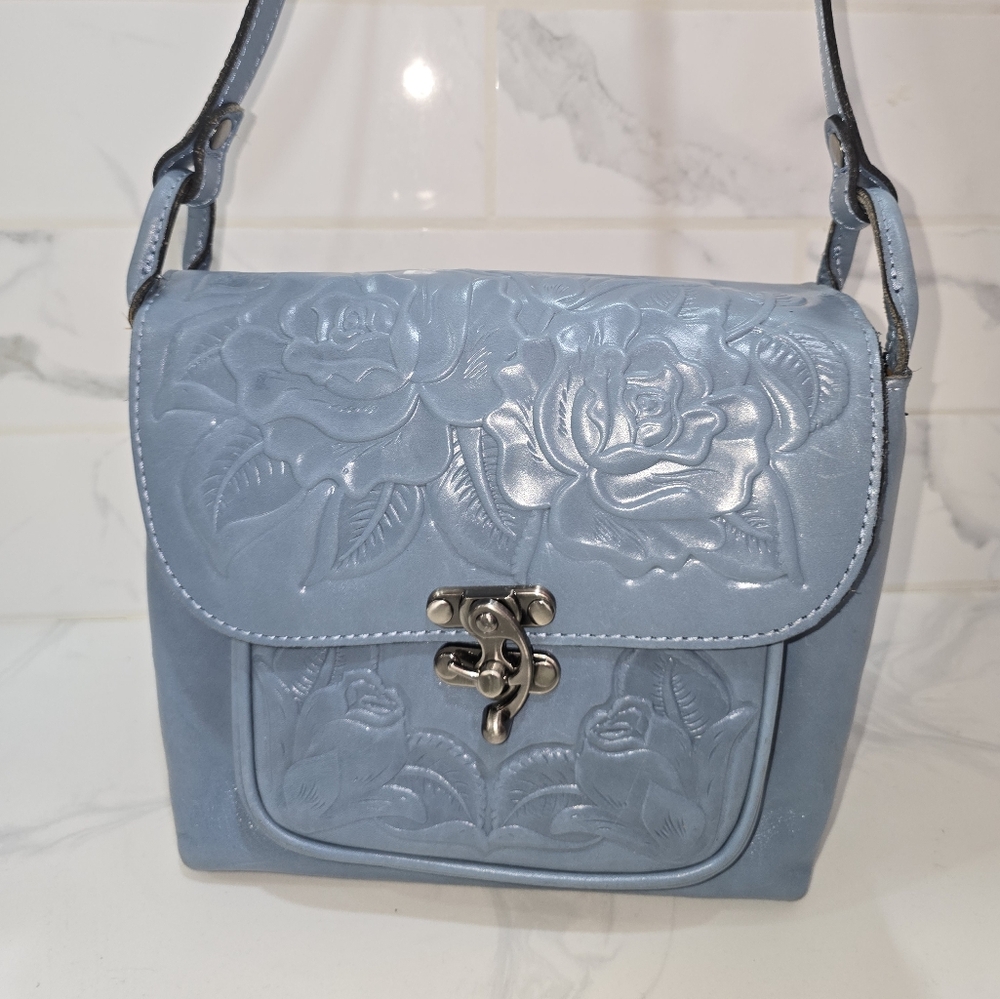 Patricia Nash Elegant Embossed Leather Bag